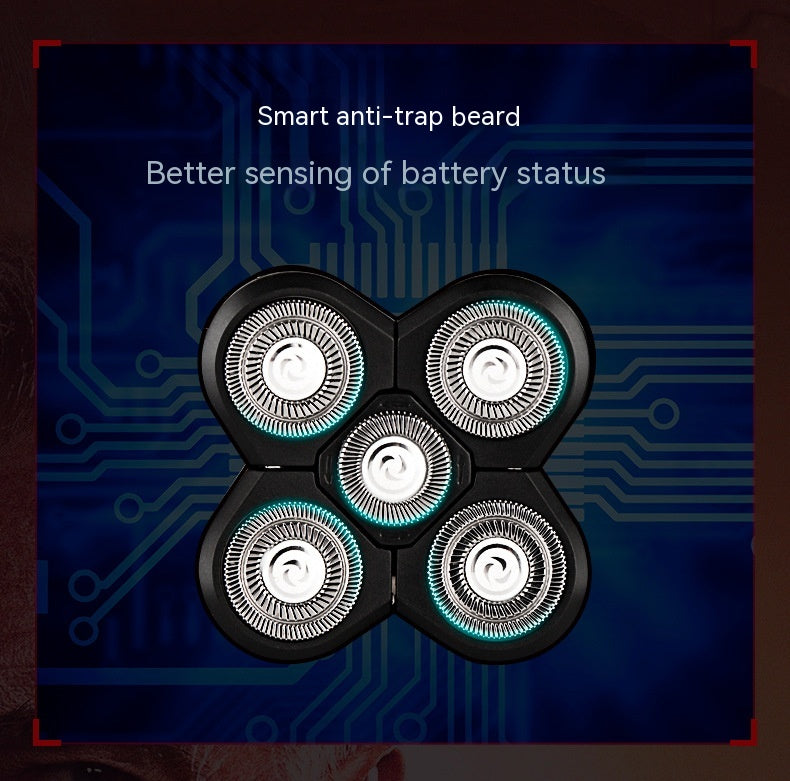 Multifunctional Skull Bald Hair Clipper Shaver