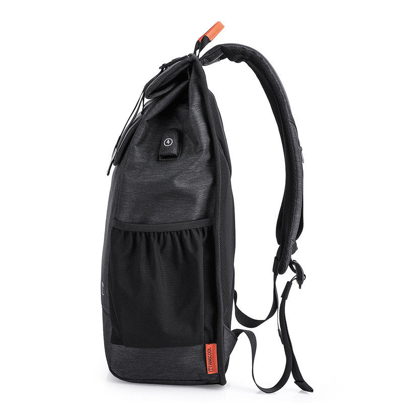 New Fashion Men&#39;s Backpack Personality Trend Leisure
