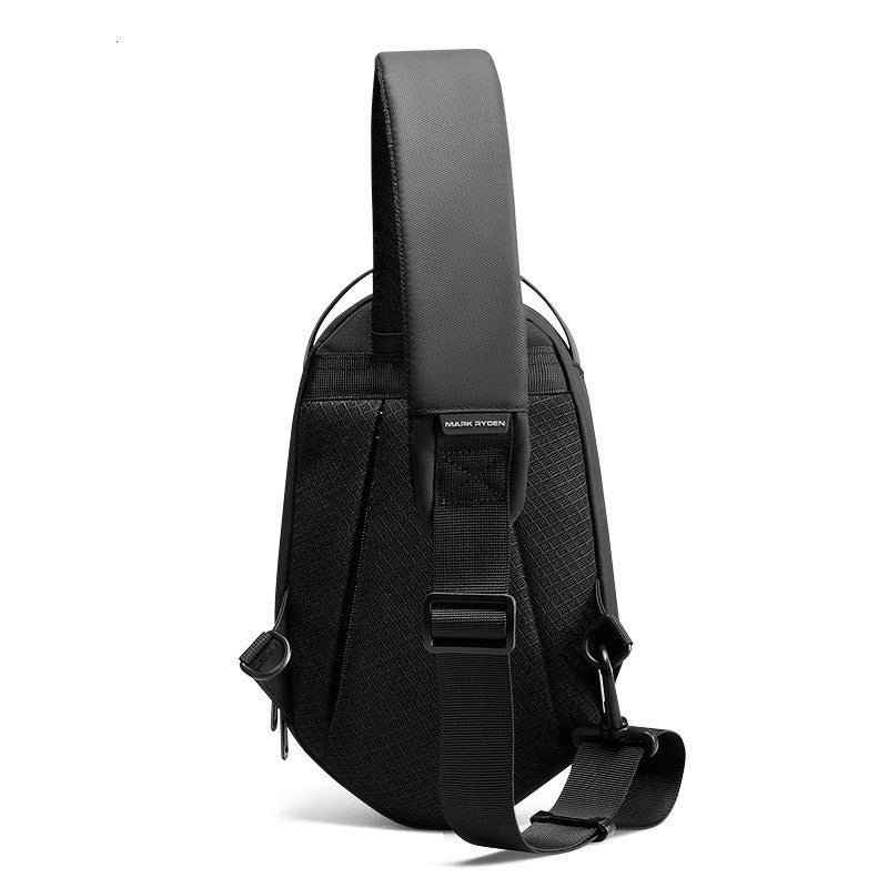 Men&#39;s Stereoscopic One Shoulder Casual Fashion Diagonal Straddle Chest Bag