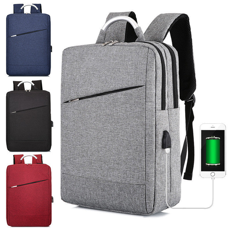 Men&#39;s Fashion Casual Rechargeable Multifunctional Backpack