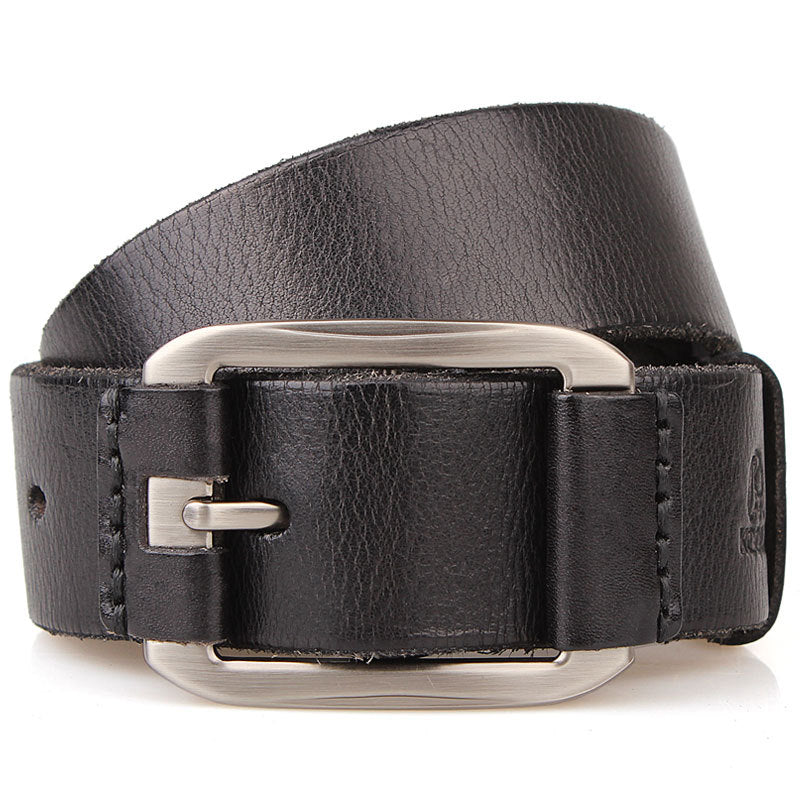 Men&#39;s Leather Belt In One Single Layer First Layer