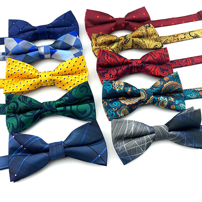 Korean Fashion Wedding Bridegroom Banquet Bow Tie