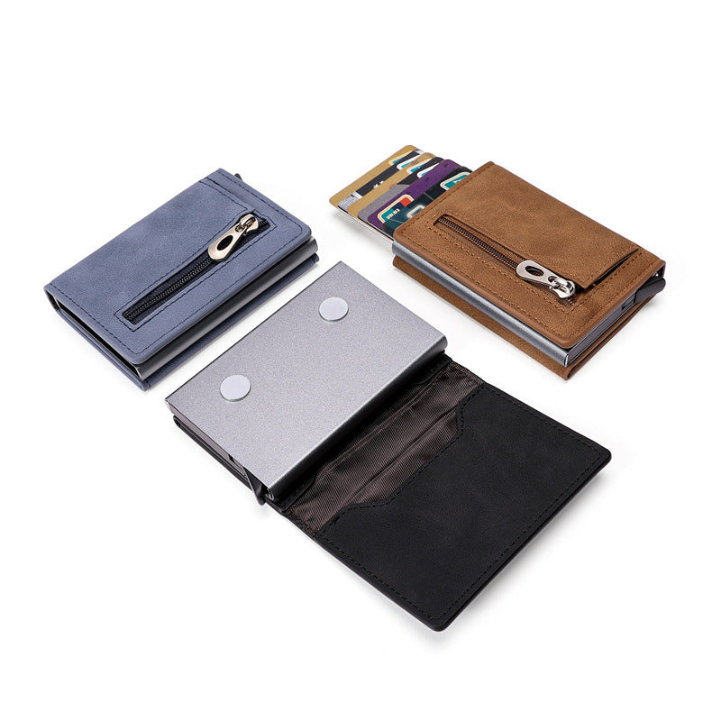 Fashion Multi-function Seven-character Pull Small Wallet
