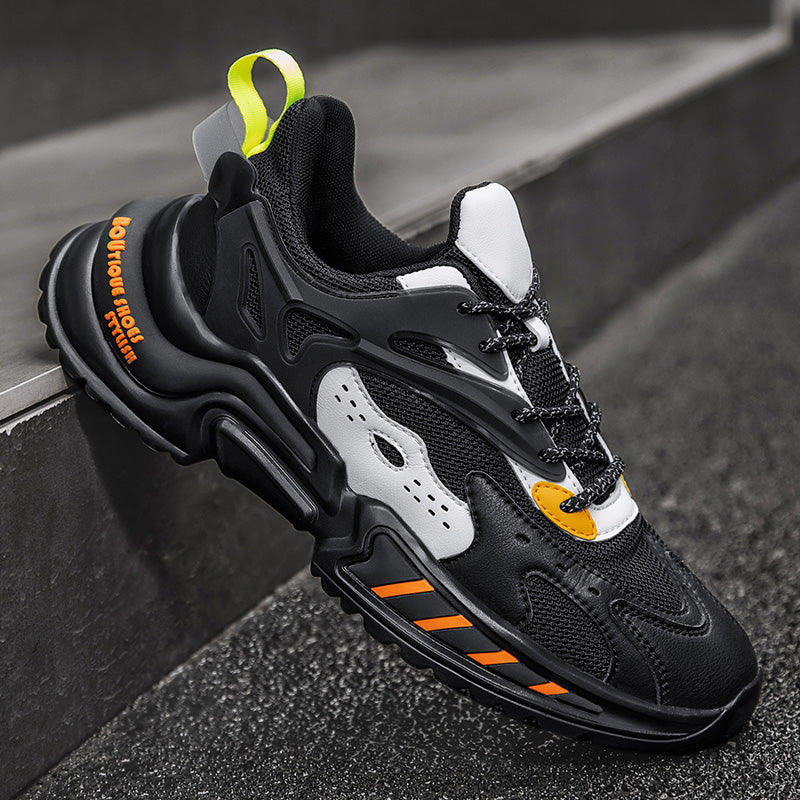 Mesh Running Casual Sneakers Breathable Coconut Daddy Shoes