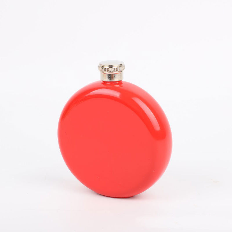 Portable Small Wine Bottle 304 Stainless Steel Full Drill Mini