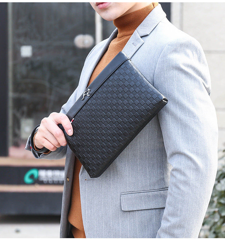 Men&#39;s Trendy Large Capacity Men&#39;s Handbag