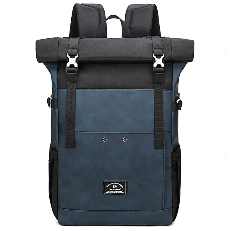Large Capacity Men&#39;s And Women&#39;s Roll-up Backpack