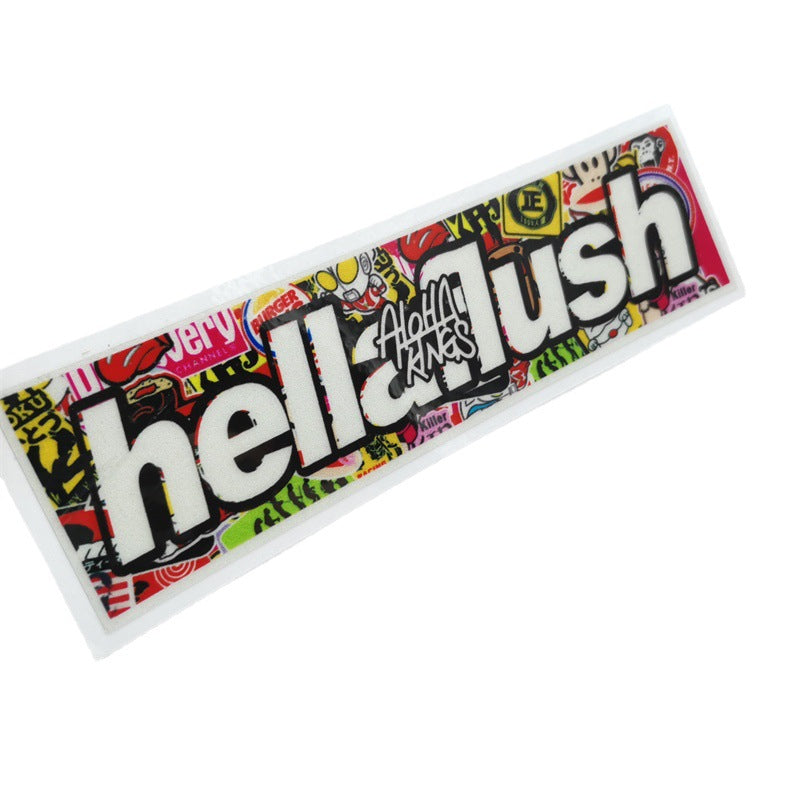 Car Windshield Graffiti Reflective Sticker