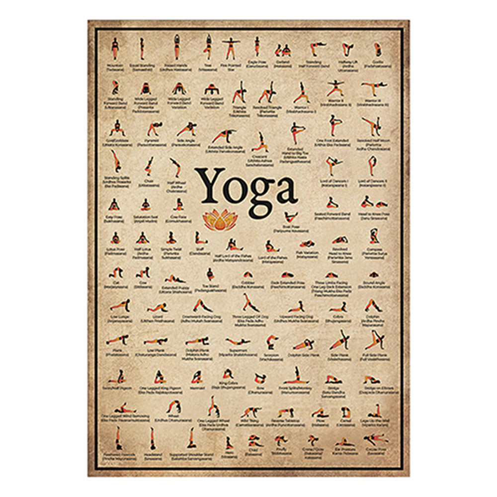 Retro Art Abstract Bedroom Living Room Canvas Painting