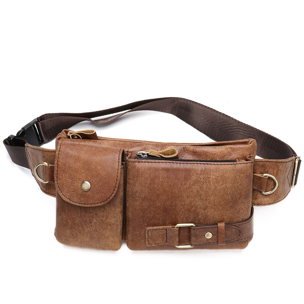 Fashion Men&#39;s Leather Shoulder Bag
