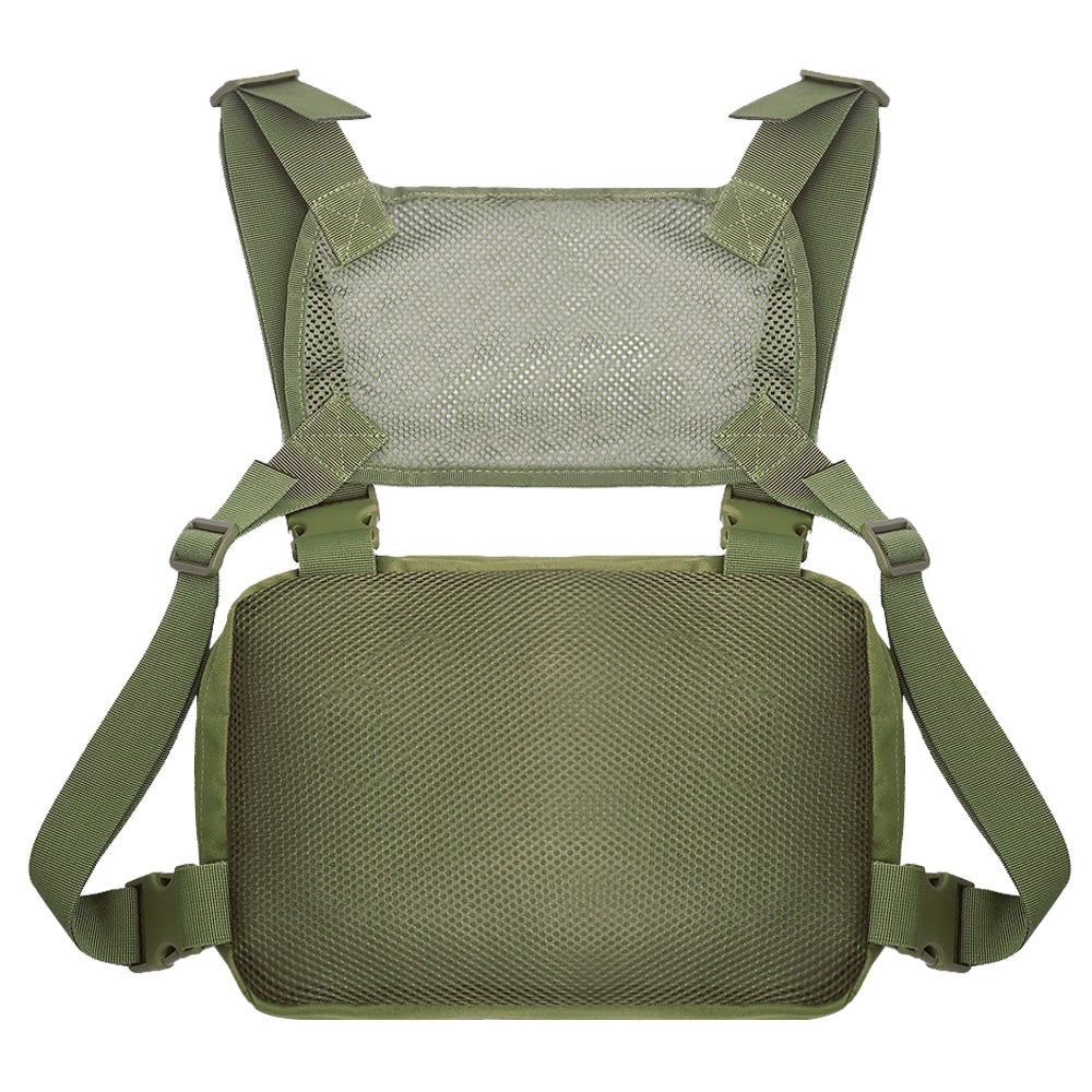 Tactical Outdoor Chest Pocket Practical And Convenient Mesh Breathable Chest Bag