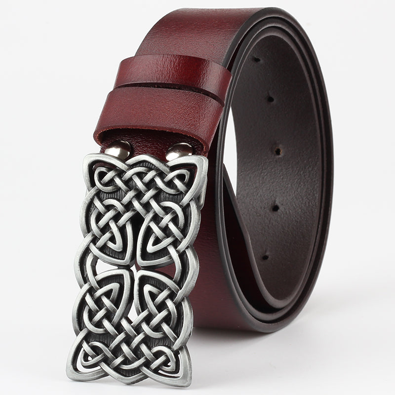 Leather Fashionable And Versatile Vintage Youth Decorative Belt