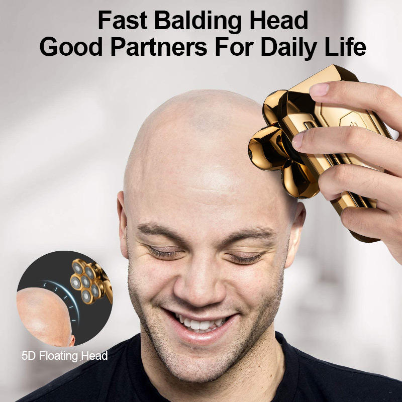 Golden Shaver Electric 6D LCD Digital Display Waterproof