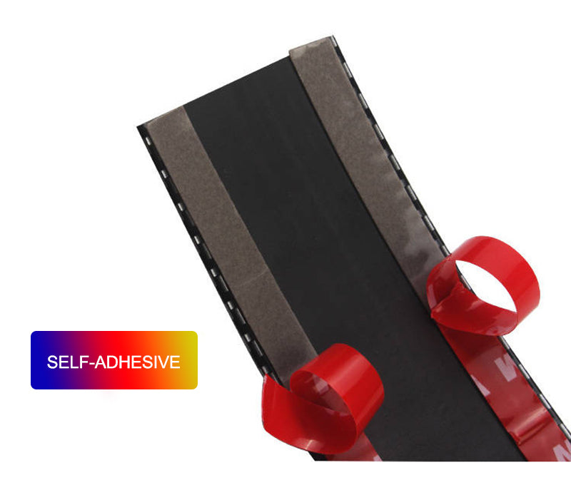 5D Carbon Fiber Car Bumper Protection Bar Threshold Sticker