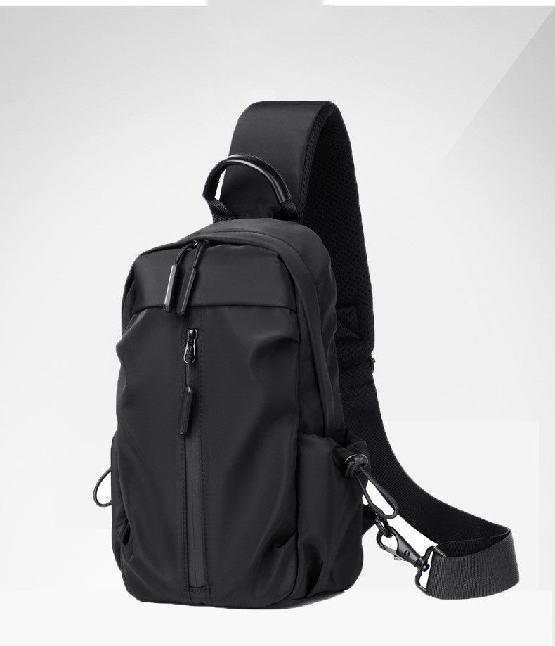 Casual Backpack Men&#39;s Street Simple Fashion Computer Bag
