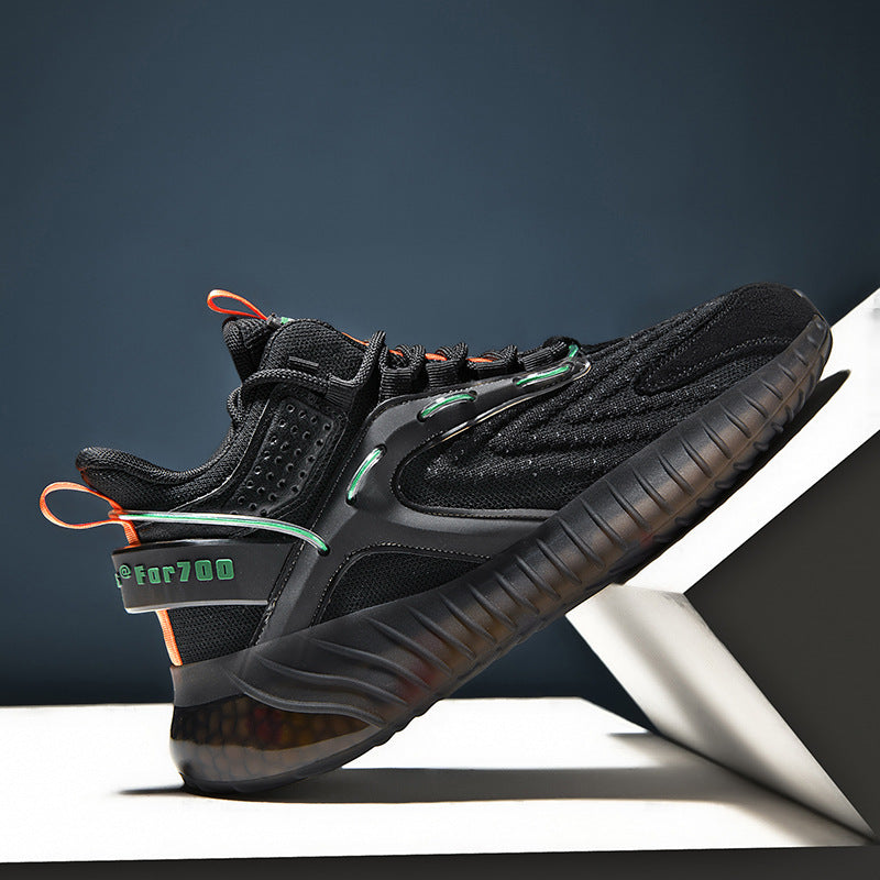 Breathable Mesh Coconut Casual Sports Shoes