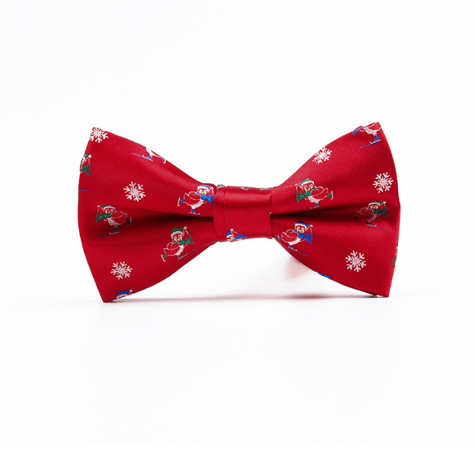Fashion Casual Men&#39;s Polyester Jacquard Bow Tie