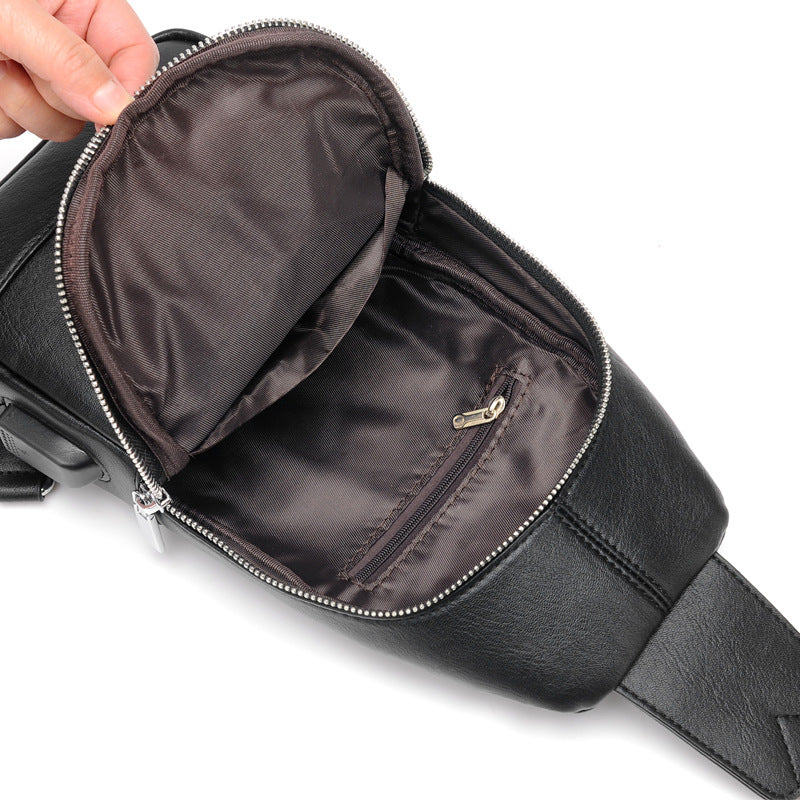 Men&#39;s Chest Bag Sports Messenger Shoulder