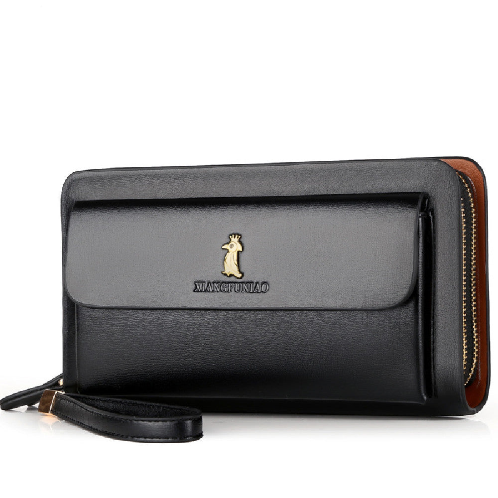 Men&#39;s Fashion Business Zipper Wallet