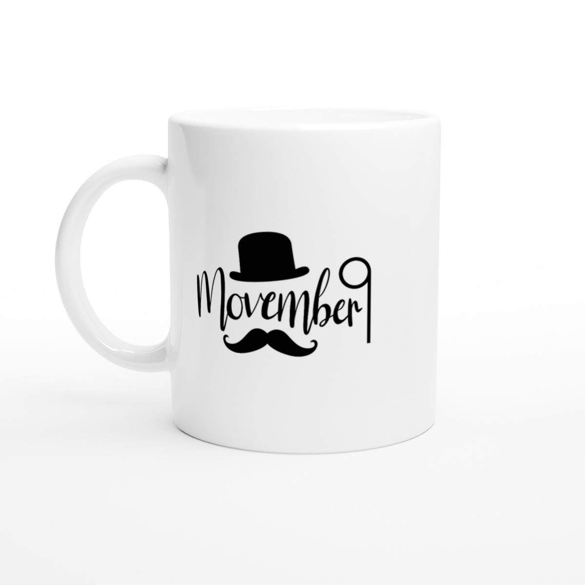 Movember Bowler Gentleman Mug