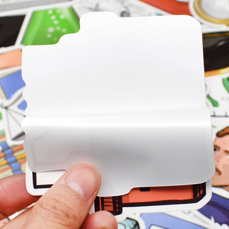 50 Sheets Of Experimental Science Education Graffiti Stickers