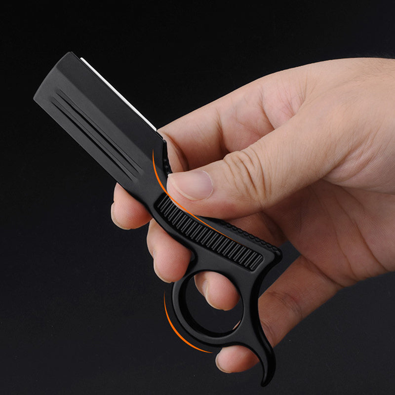 Vintage Razor For Manual Men&#39;s Hairdressing And Hand Shaving