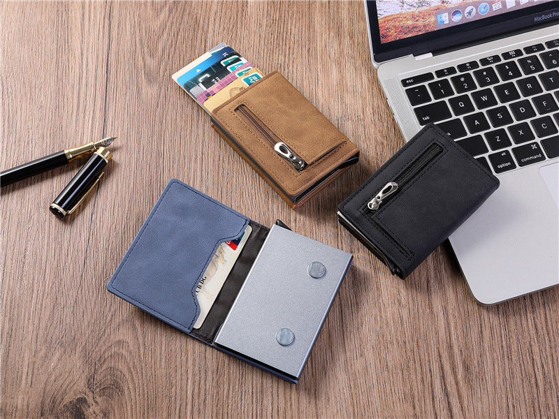 Fashion Multi-function Seven-character Pull Small Wallet