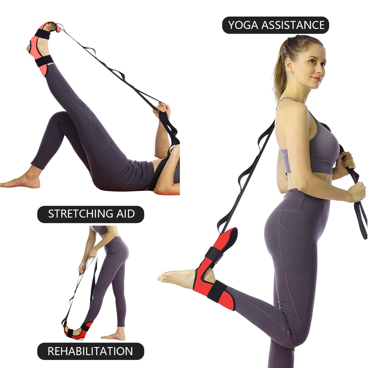 Men&#39;s And Women&#39;s Yoga Stretching Straps