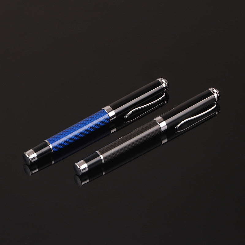 Business Carbon Fiber Metal Gel Pen
