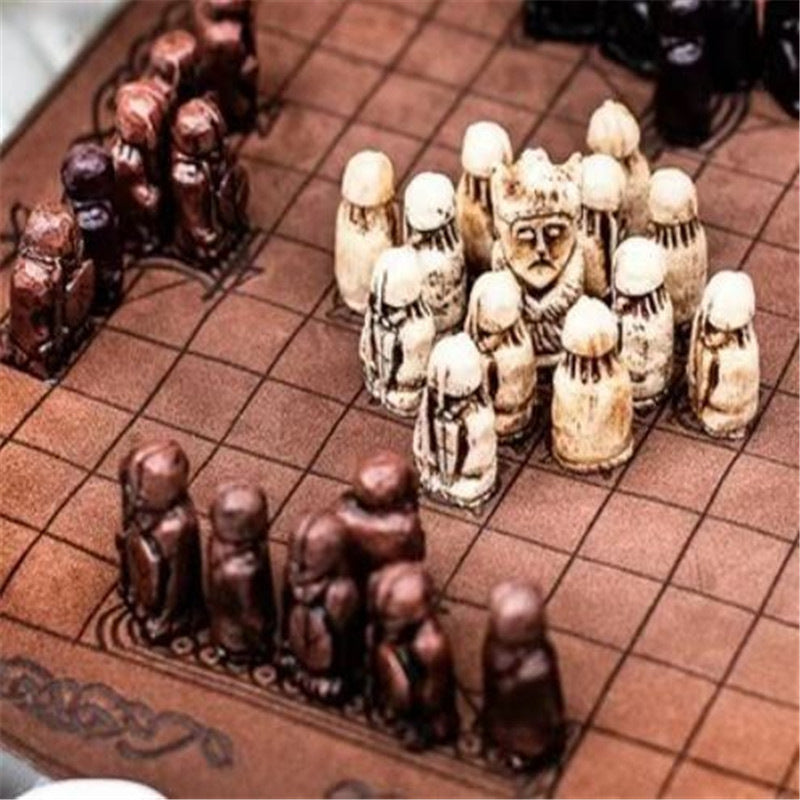Viking Chess King&#39;s Table Resin Crafts Home Interior Decoration Ornaments