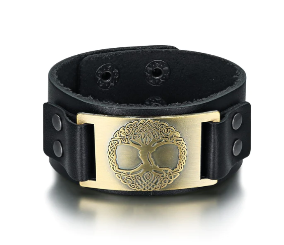 Beowulf Regalia Leather Viking Tree Of Life