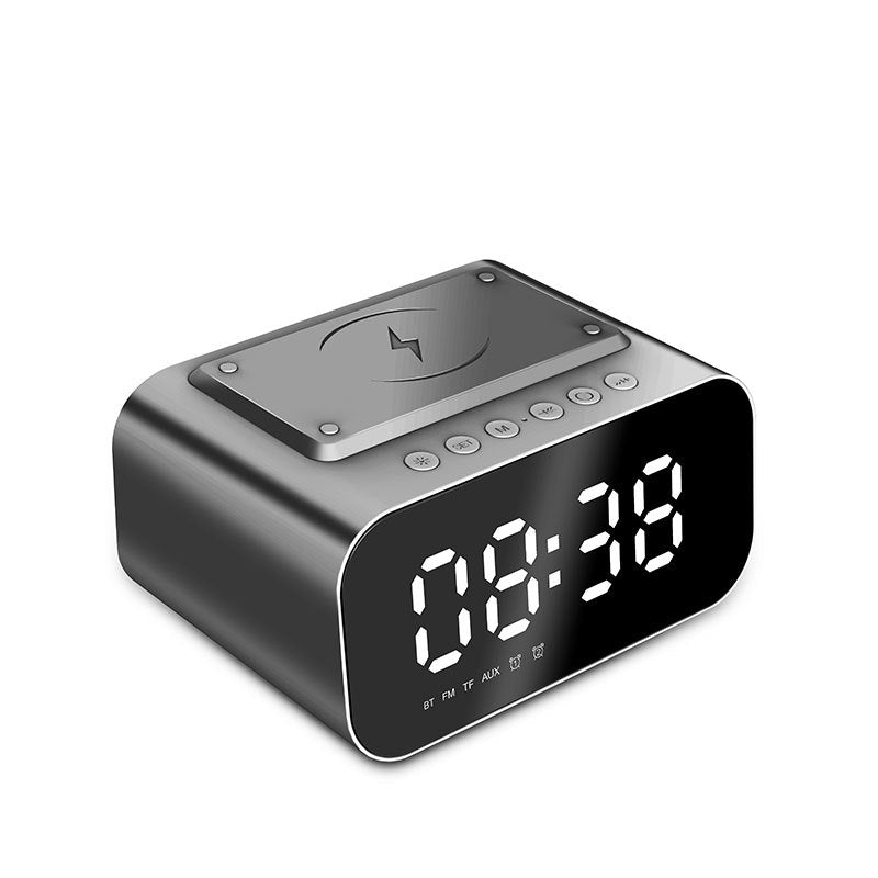Wireless Charging Bluetooth Speaker Clock