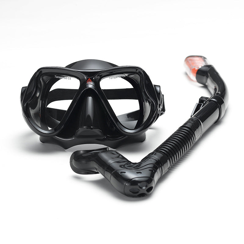 Adult Learning To Swim Equipment Diving Mask Snorkel Two-piece Suit