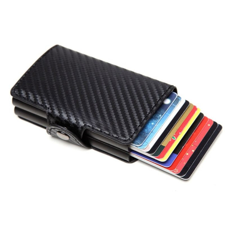 Automatic Bullet Card Aluminum Alloy Anti-magnetic Card Holder