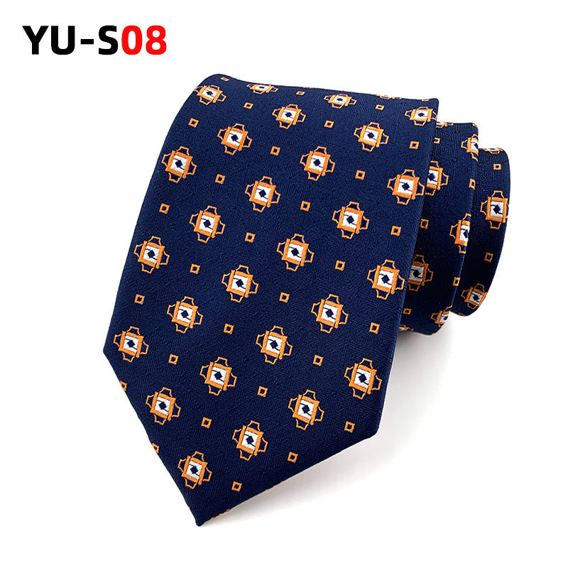 New Retro Style Gentleman Men&#39;s Flower Suit Tie