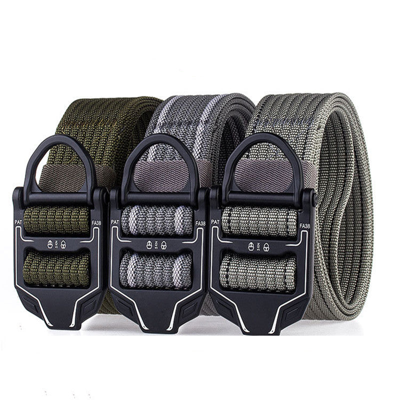 New Military Fan Outdoor Tactics Belt Men&#39;s Multi-functional Waist Seal Training Nylon Canvas Special Forces Belt
