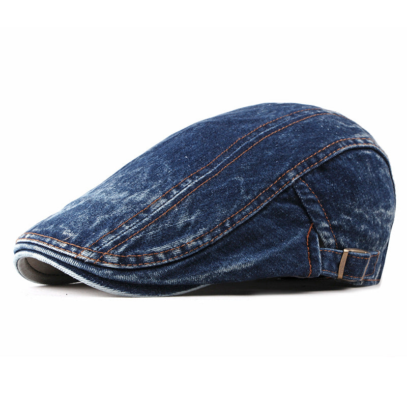 Men&#39;s Cowboy Hat Korean Fashion Wash