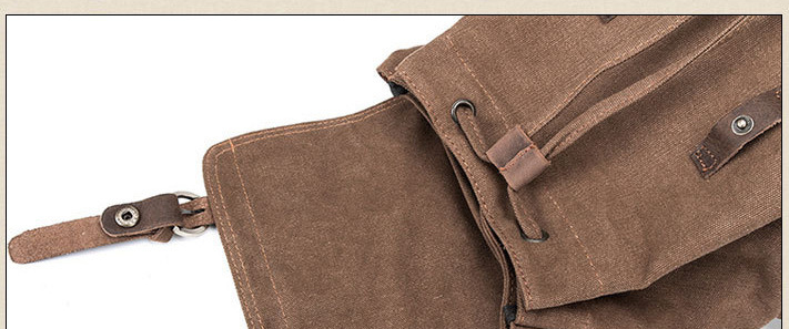 European And American Retro Men&#39;s Large Capacity Canvas Bag New