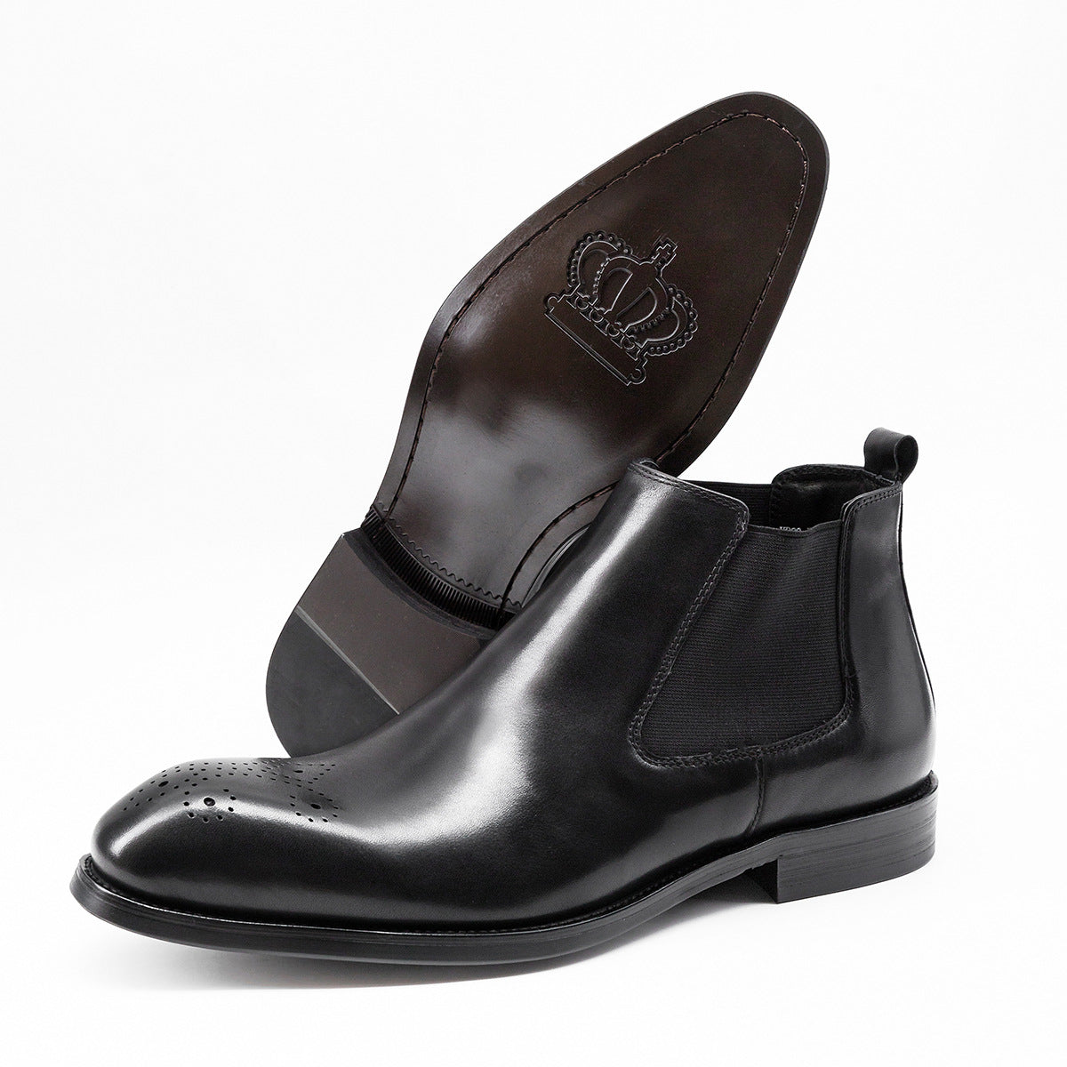 Men&#39;s Medium Leather Martin Boots