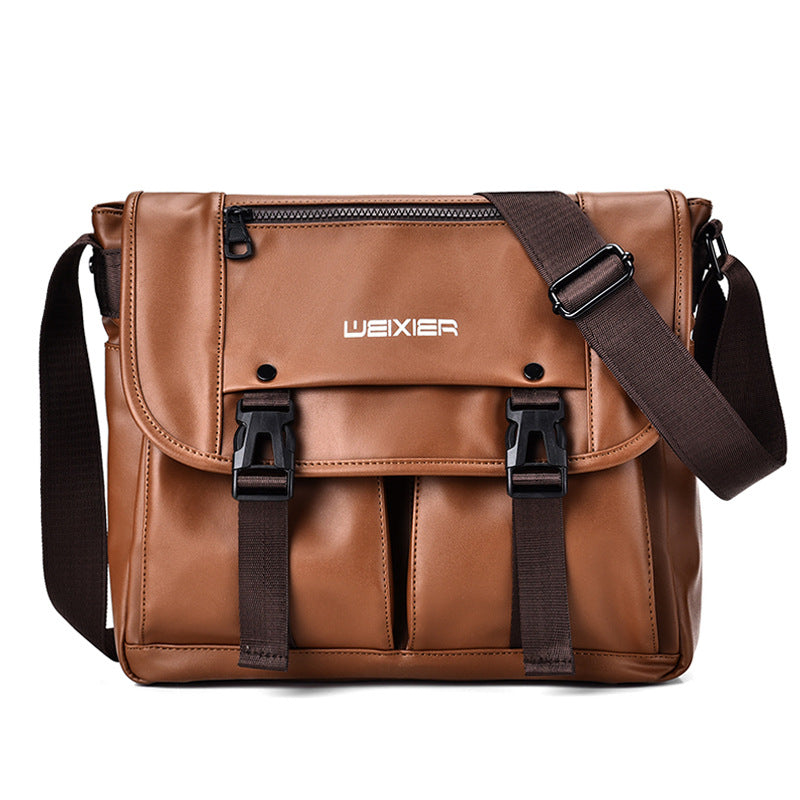 Men&#39;s Shouder Bags Fashion Casual Large Capacity Wear-resistant Overalls Functional Messenger Bag