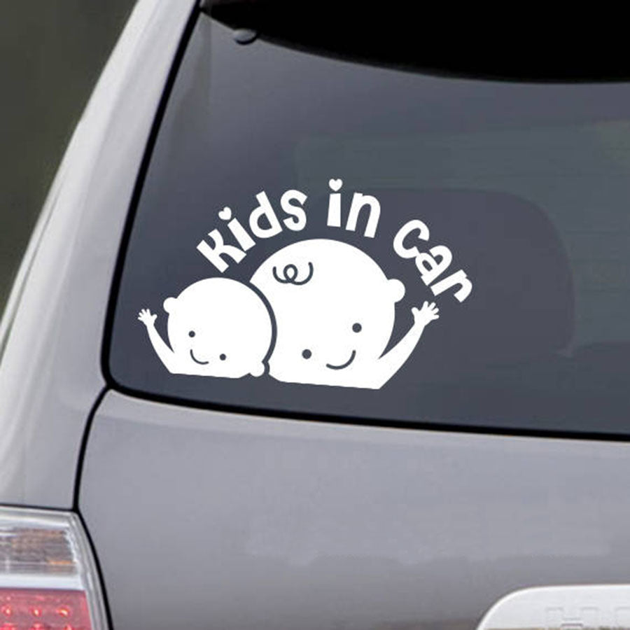 Automobile Sticker Picture Reflective Kids In Car Sticker