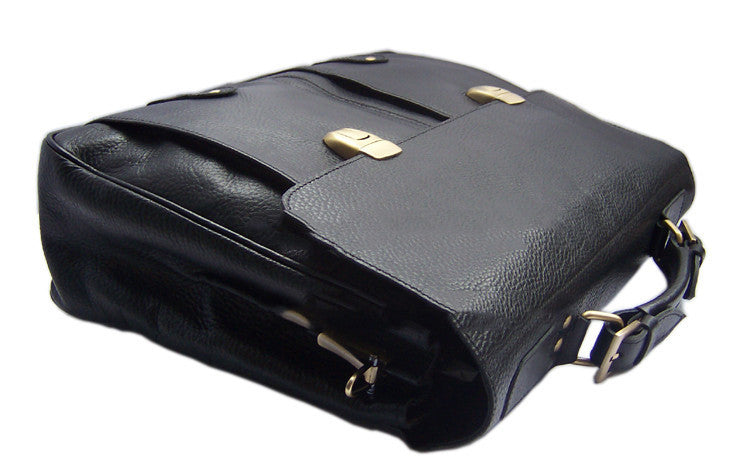 Business Men&#39;s Top Layer Cowhide Briefcase