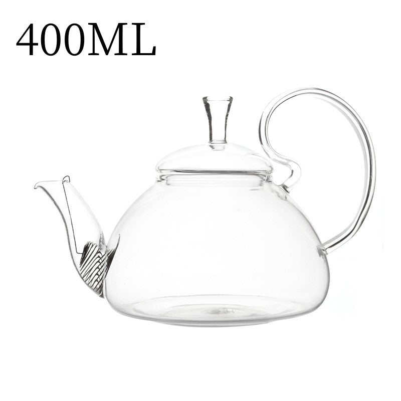 Heat-resistant glass wizard pot