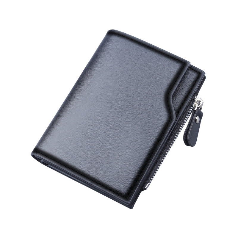 Wallet Men&#39;s Three Fold Multi Card Slots Wallet