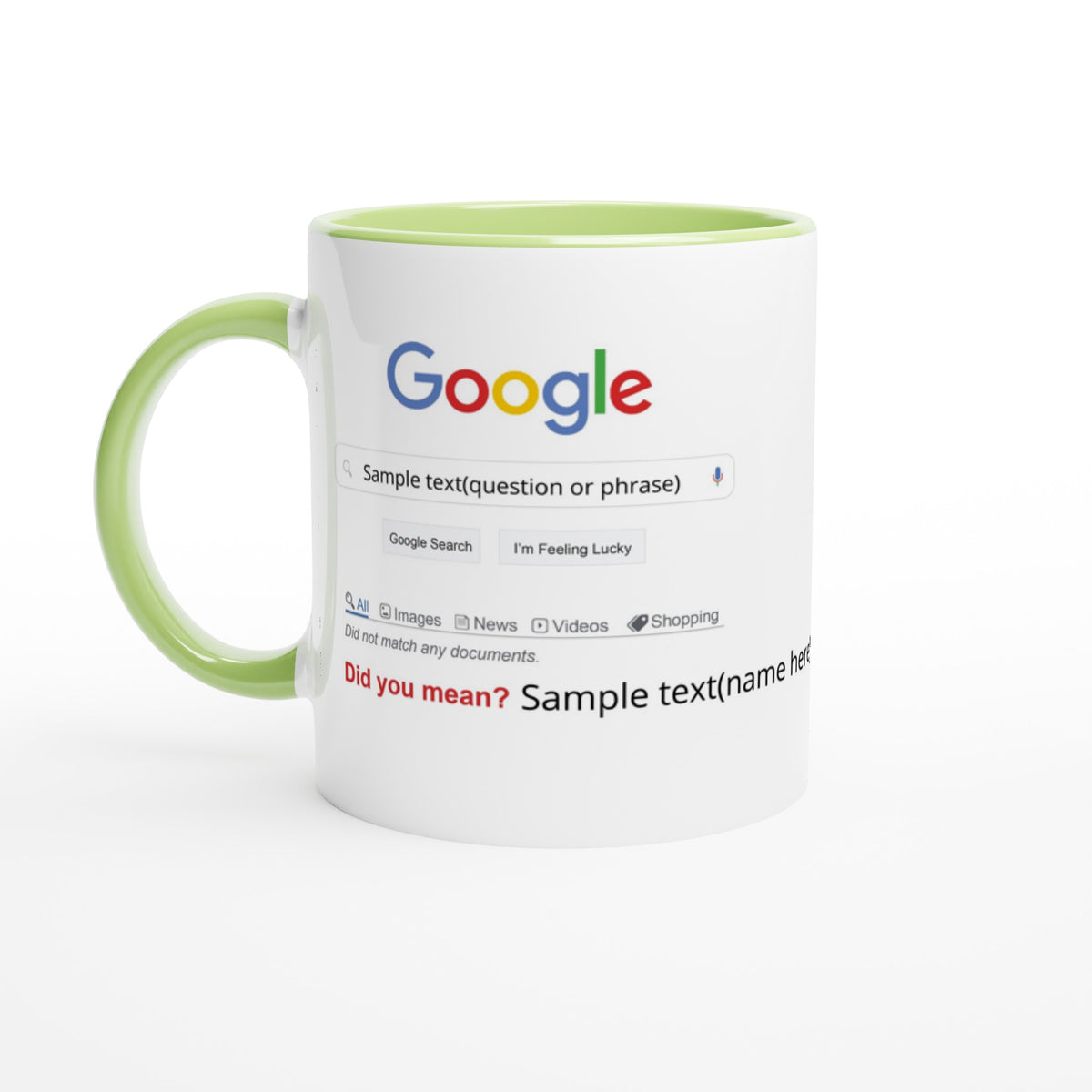 Personalized Google Mug