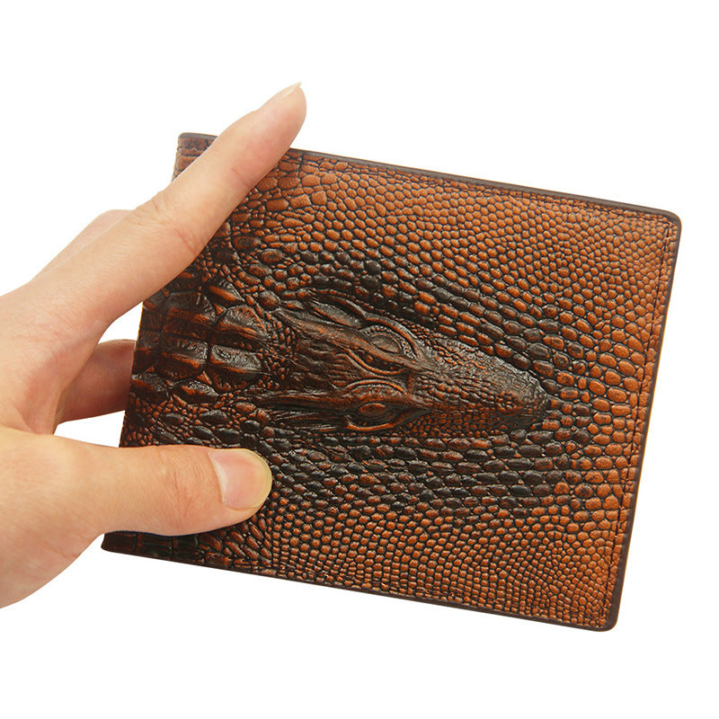 Fashion Personality Pattern Men&#39;s Short Wallet