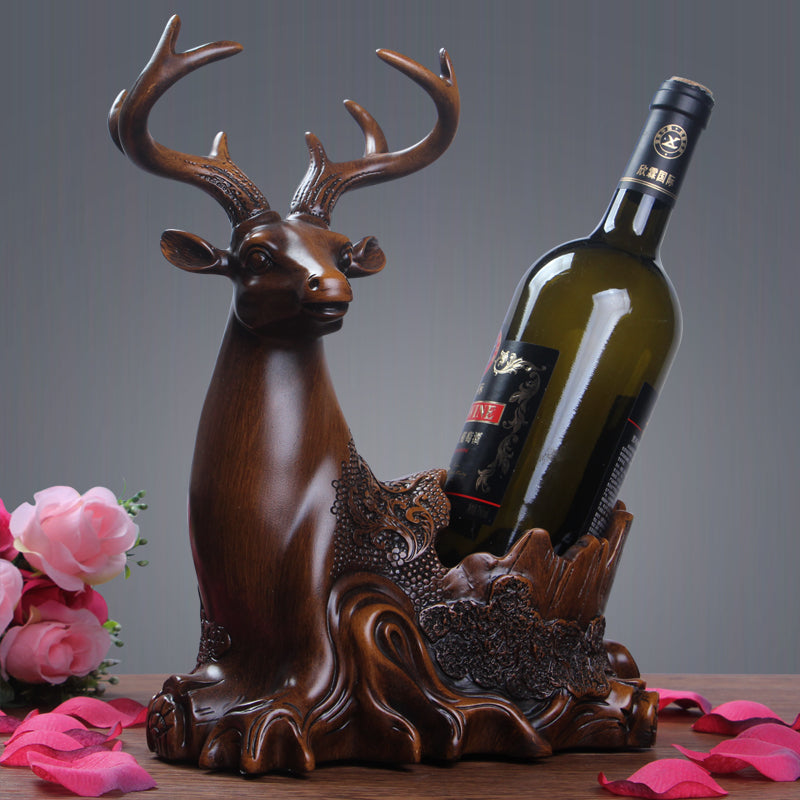 TV Wine Cabinet Decoration Deer Furnishings