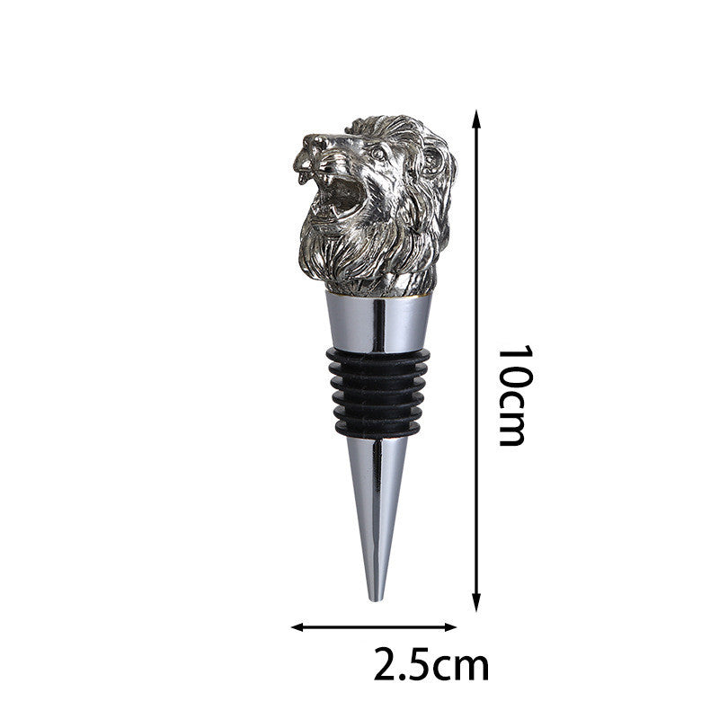 Deer Head Red Wine Silicone Plug Silicone