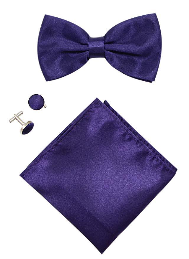 Men&#39;s Scarf And Bow Tie Three-Piece Suit