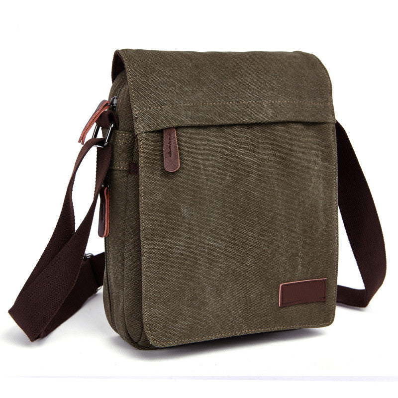Men&#39;s Messenger Bag Canvas Shoulder Bag